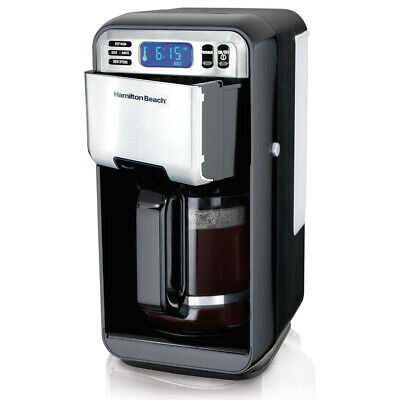 Hamilton Beach 12 Cup Digital Automatic Lcd Programmable Coffee Maker Brewer